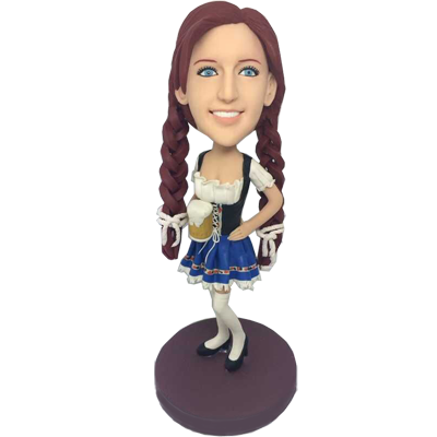 Beer Girl Bobble