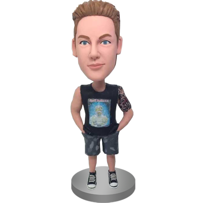 Casual Boy Custom Bobblehead
