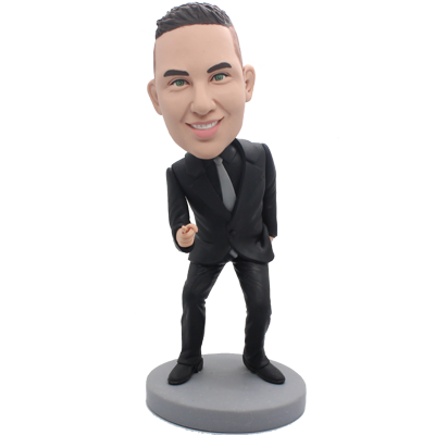 Confident Man Custom Bobble Head
