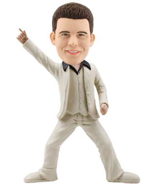 Custom Bobble Head Man Dancer