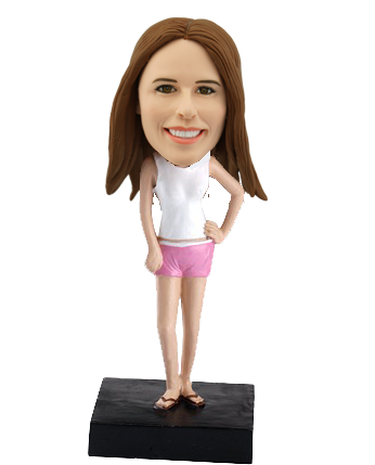 Custom bobblehead Beach Bikini