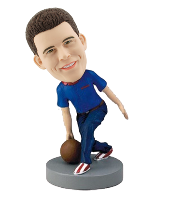 Custom Bobblehead Bowler
