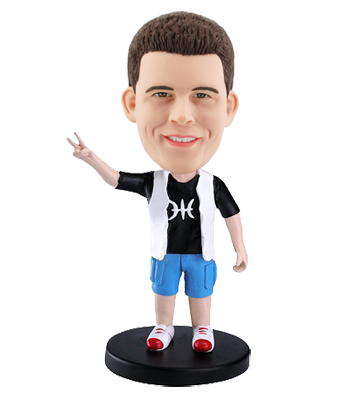 Custom Bobblehead Casual Man