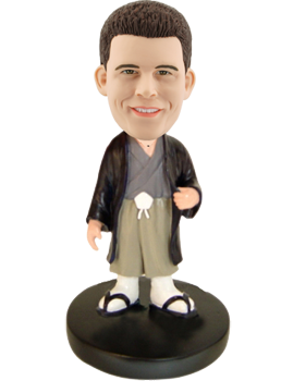Customized Bobble Head Japanese Warrior