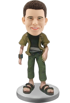 Custom bobblehead tourist