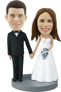 Custom Bride and Groom Bobble head