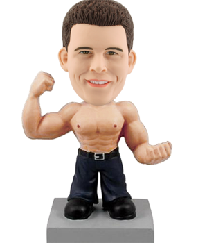 Bobblehead Doll Muscle Man
