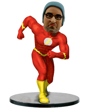 Customised Flash Bobblehead