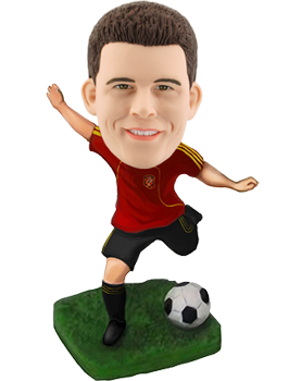 Custom Spain football bobblehead