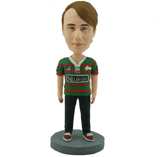 Rabbitohs Football Fan Bobblehead