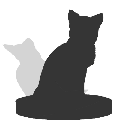 Custom cat figurine