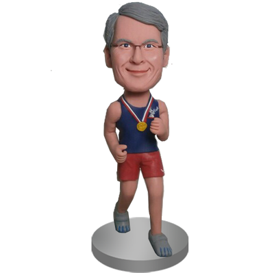 Jogging Buddy Custom Bobble