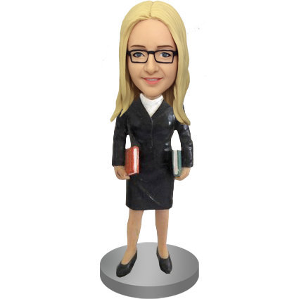 Librarian or Teacher Bobble Head
