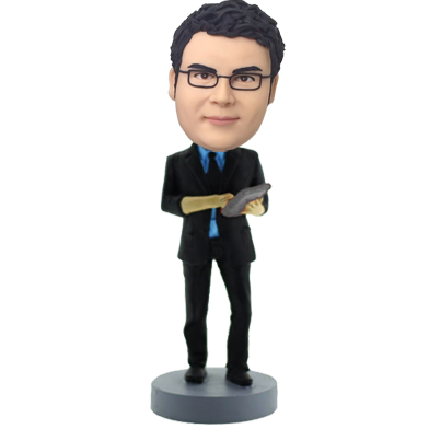 Man with Ipad Bobblehead