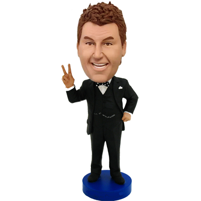 Peace Sign Custom Bobble