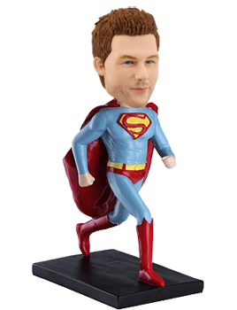 Personalised Bobble Head Superman