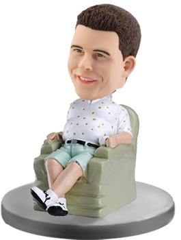Personalized Bobble Head Casual Man