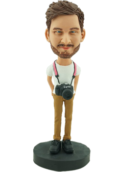 Customised Photographer Bobblehead