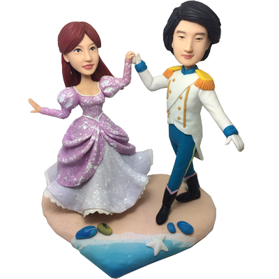 Prince and Priceness Wedding Bobbles