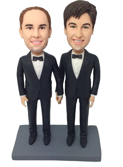 Brothers Cake Topper