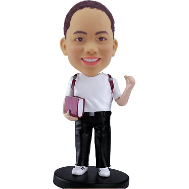 School Boy Custom Bobblehead