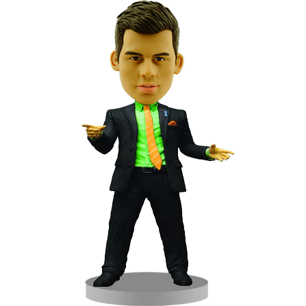 Smart Man Custom Bobble