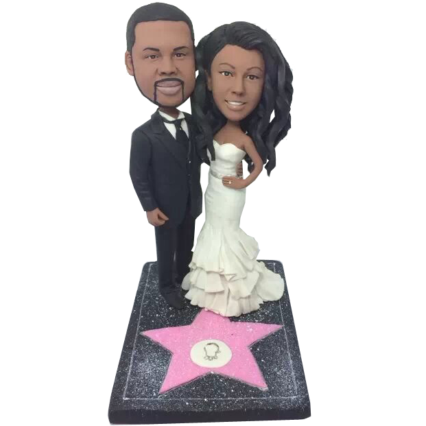 Super Star Couple Bobbleheads