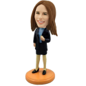 Custom Sexy Office Lady Bobble head