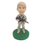 Au Army Personalised Bobblehead