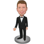 Black Suit Groomsman 