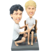 Casual Couple Bobbleheads