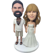 Casual Groom Wedding Bobbleheads