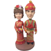 Chinese Style Wedding Cake Topper