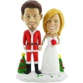 Christmas Wedding Bobbleheads