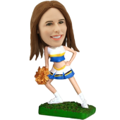 Custom Bobble Head Cheerleader