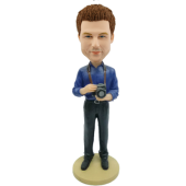 Custom Bobblehead Camera Man