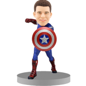 Personalised Bobblehead Captain America