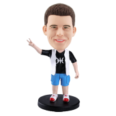 Custom Bobblehead Casual Man