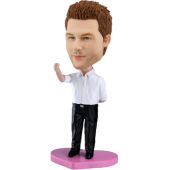Custom Bobblehead Handsome Man
