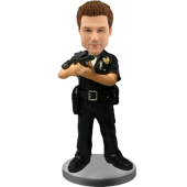 Custom bobblehead Policeman