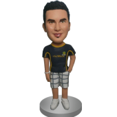 Custom Casual Man Bobble Head