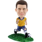Custom Brazil football bobble head