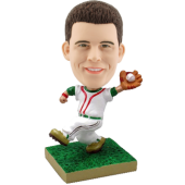 Customised bobblehead Baseball Pitcher
