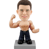 Bobblehead Doll Muscle Man