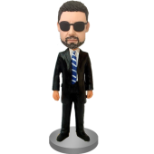 Customised Bobblehead Trademan In Suit