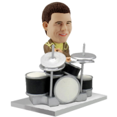 Customized bobblehead Drummer