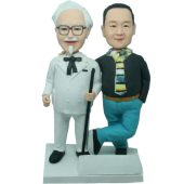 Father and Son Bobbles