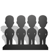 Four People Custom Bobbleheads