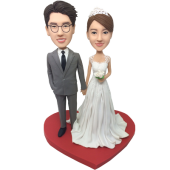 Happy Wedding Bobbleheads
