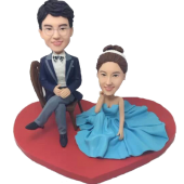 Lovely Couple Wedding Bobbles